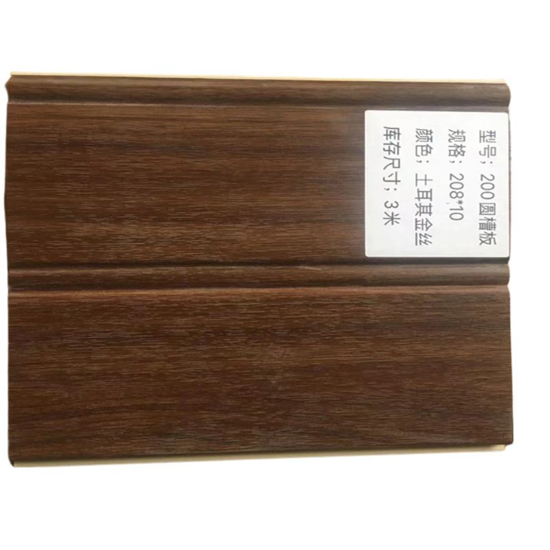 Bamboo wood wall panel 200 round groove board