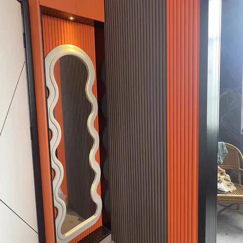 Bamboo grille, square grille, round grille, decorative board